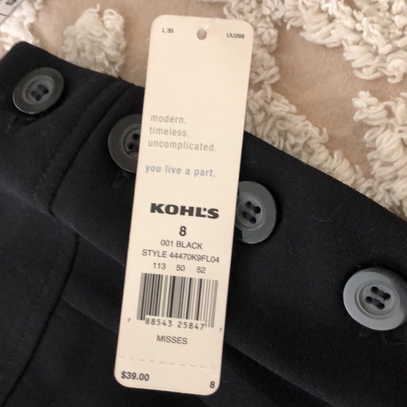 NWT Classy Black Skirt - Picture 9 of 9